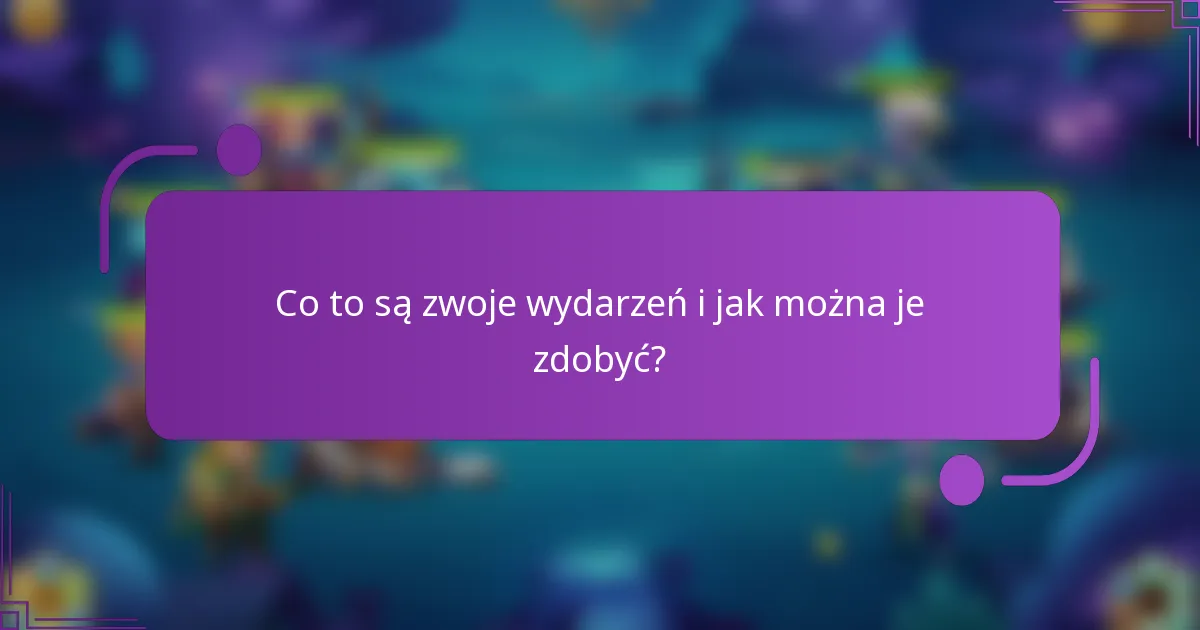 Co to są zwoje wydarzeń i jak można je zdobyć?